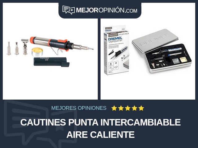 Cautines Punta intercambiable Aire caliente