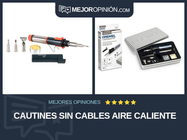 Cautines Sin cables Aire caliente