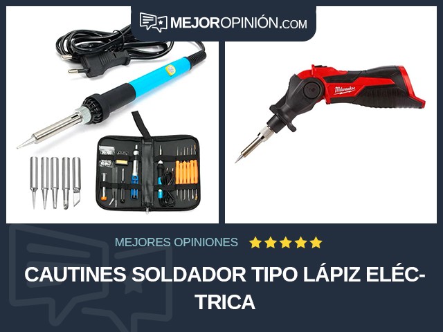 Cautines Soldador tipo lápiz Eléctrica