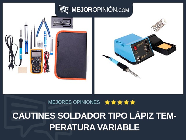 Cautines Soldador tipo lápiz Temperatura variable