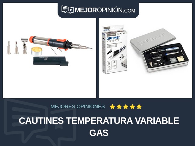 Cautines Temperatura variable Gas