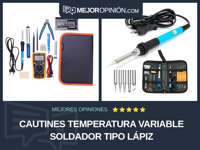 Cautines Temperatura variable Soldador tipo lápiz