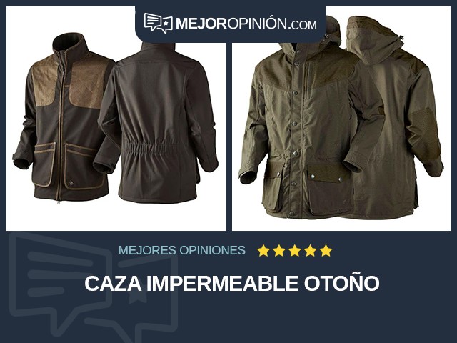 Caza Impermeable Otoño