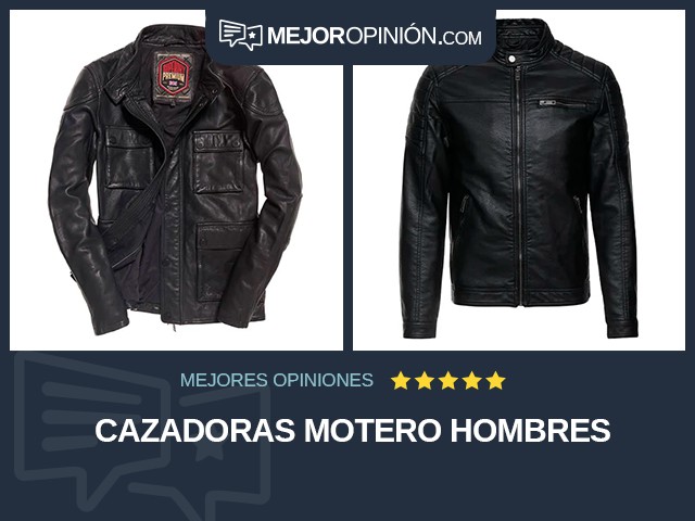 Cazadoras Motero Hombres