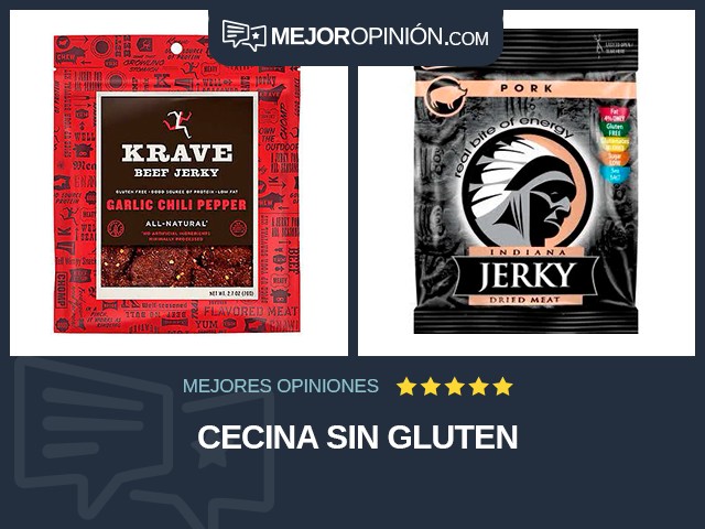 Cecina Sin gluten