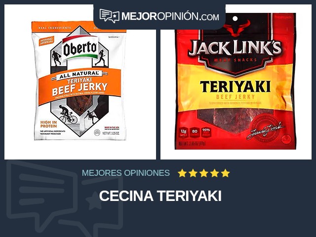 Cecina Teriyaki