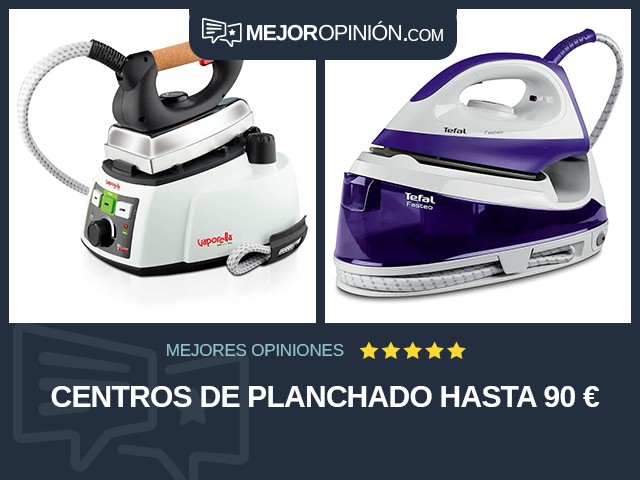 Centros de planchado Hasta 90 €