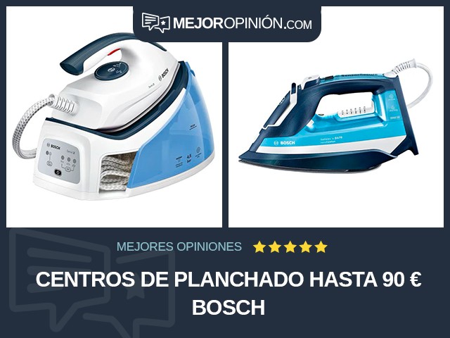 Centros de planchado Hasta 90 € Bosch