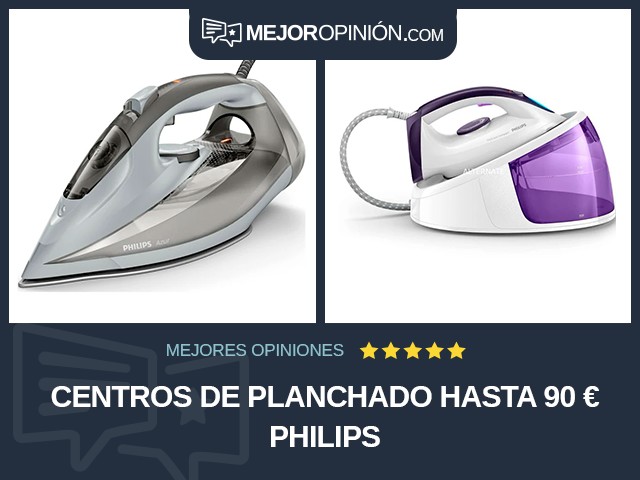 Centros de planchado Hasta 90 € Philips