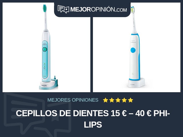 Cepillos de dientes 15 € – 40 € Philips