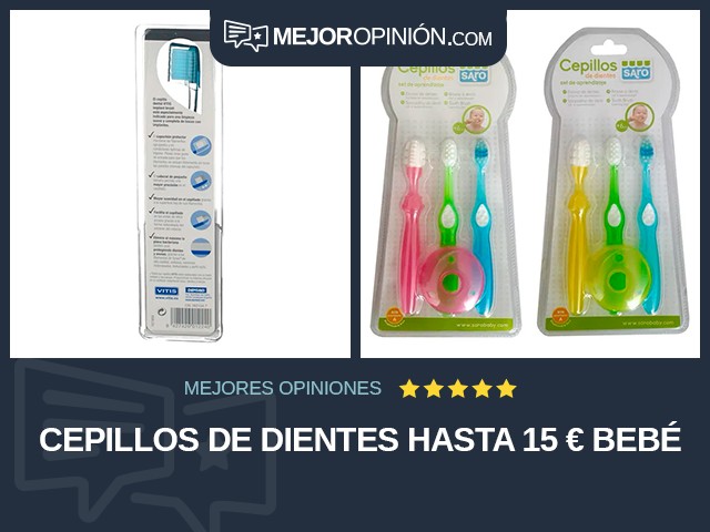 Cepillos de dientes Hasta 15 € Bebé