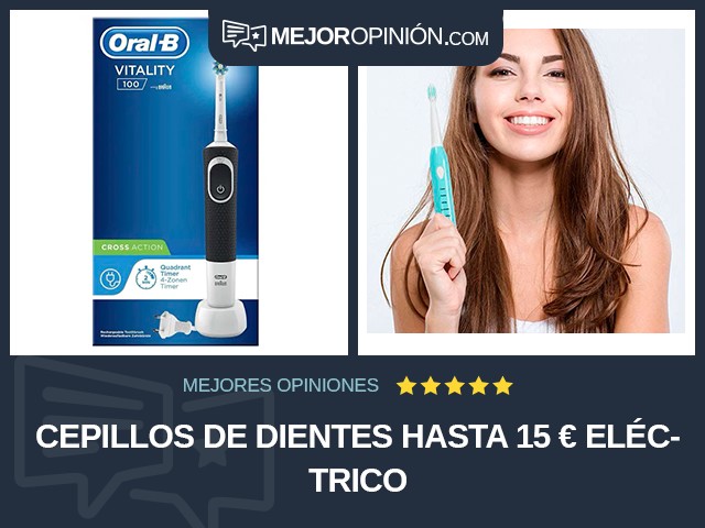 Cepillos de dientes Hasta 15 € Eléctrico