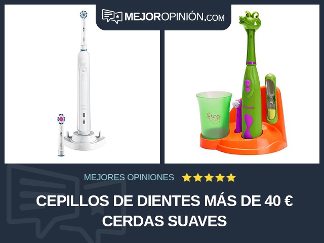 Cepillos de dientes Más de 40 € Cerdas suaves