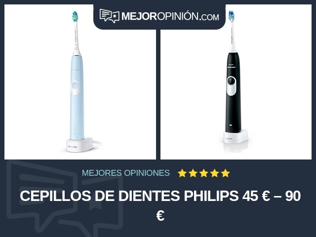 Cepillos de dientes Philips 45 € – 90 €