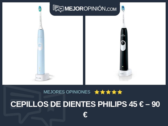 Cepillos de dientes Philips 45 € – 90 €