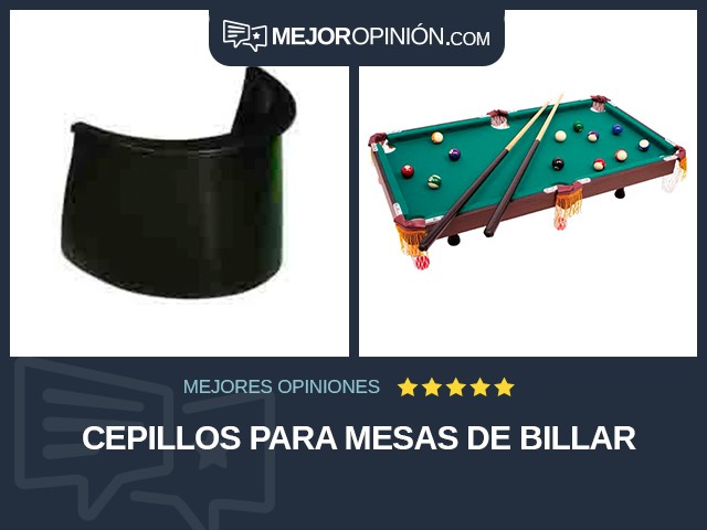 Cepillos para mesas de billar