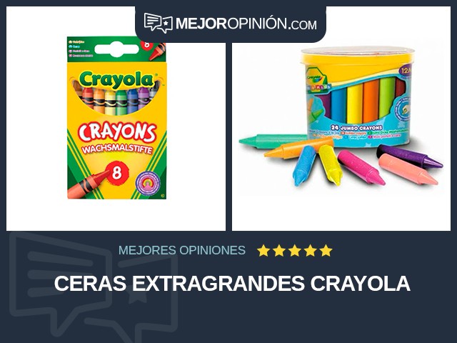 Ceras Extragrandes Crayola