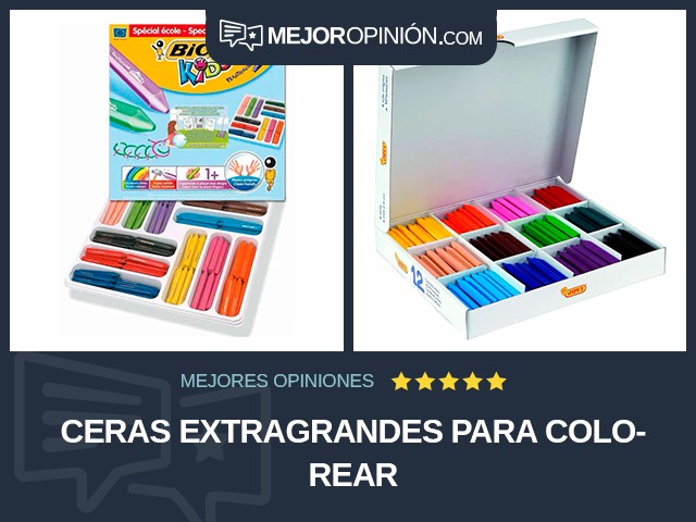 Ceras Extragrandes Para colorear