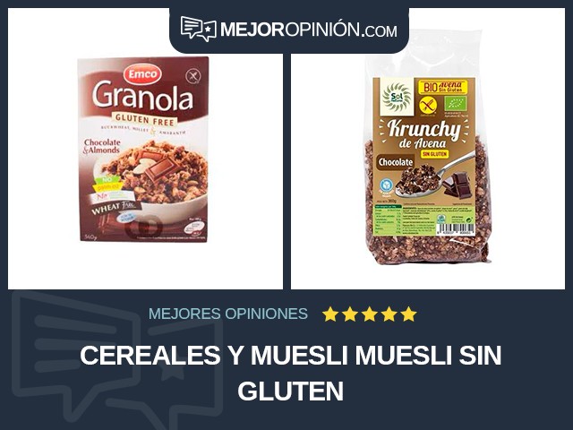 Cereales y muesli Muesli Sin gluten