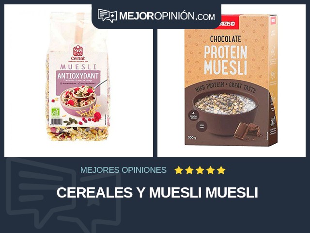 Cereales y muesli Muesli