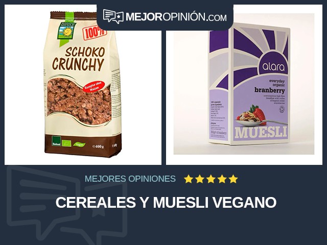 Cereales y muesli Vegano