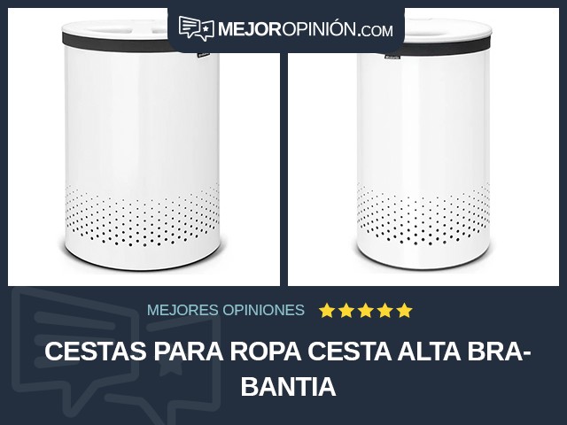 Cestas para ropa Cesta alta Brabantia