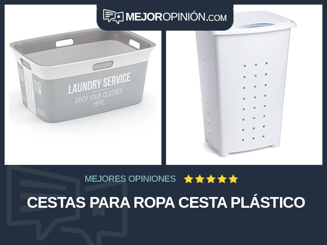 Cestas para ropa Cesta Plástico