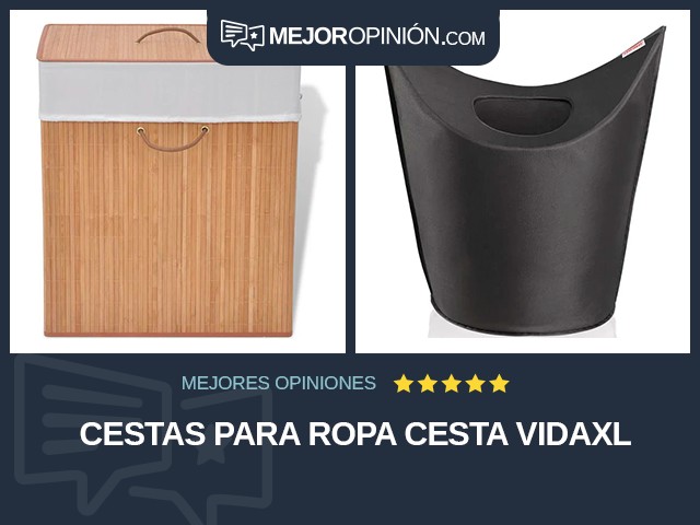 Cestas para ropa Cesta vidaXL