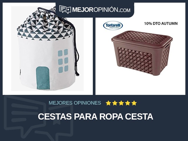 Cestas para ropa Cesta