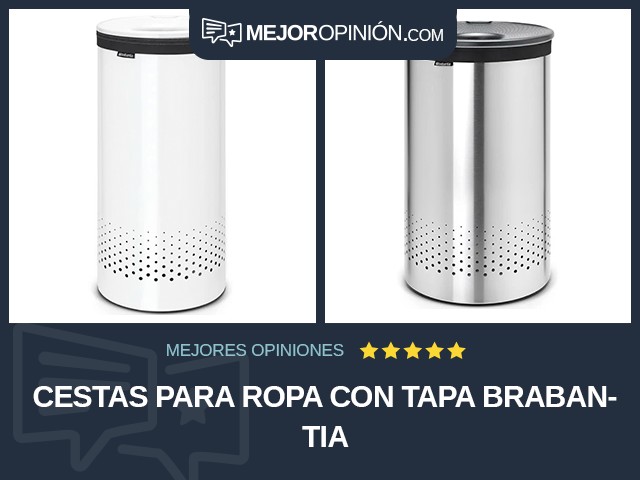 Cestas para ropa Con tapa Brabantia