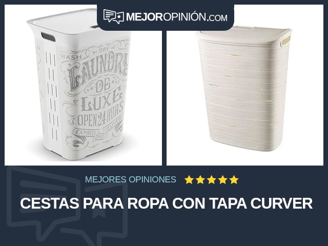 Cestas para ropa Con tapa Curver