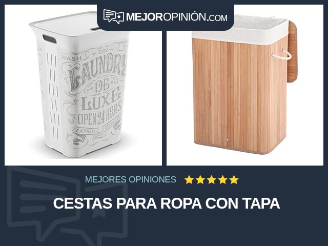 Cestas para ropa Con tapa