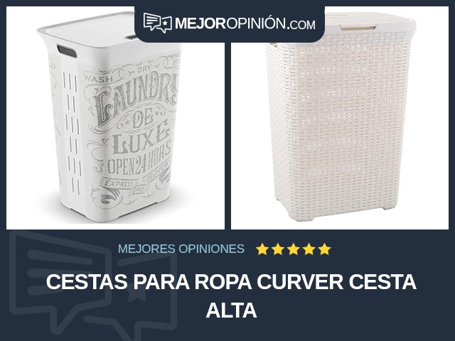 Cestas para ropa Curver Cesta alta