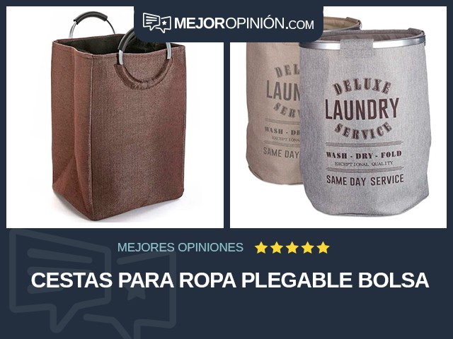 Cestas para ropa Plegable Bolsa