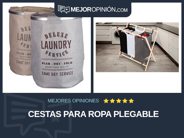 Cestas para ropa Plegable