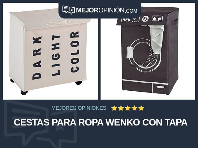 Cestas para ropa WENKO Con tapa