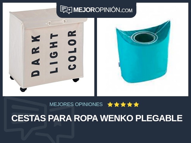 Cestas para ropa WENKO Plegable