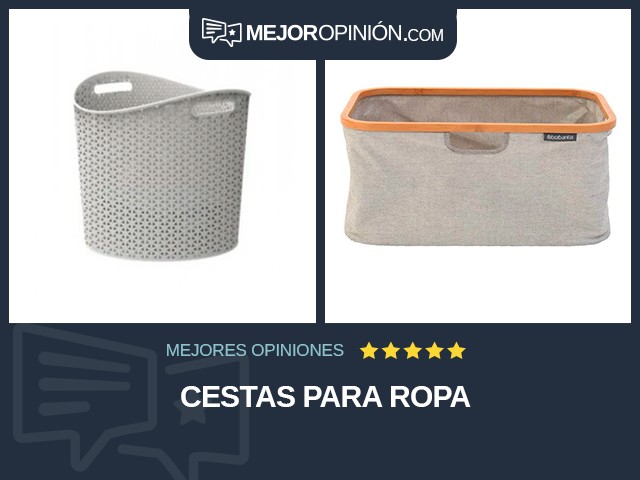 Cestas para ropa