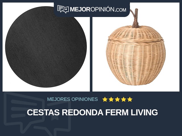 Cestas Redonda ferm LIVING