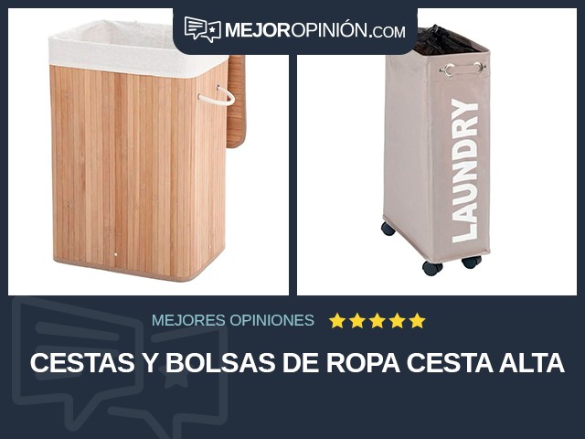 Cestas y bolsas de ropa Cesta alta