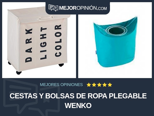 Cestas y bolsas de ropa Plegable WENKO