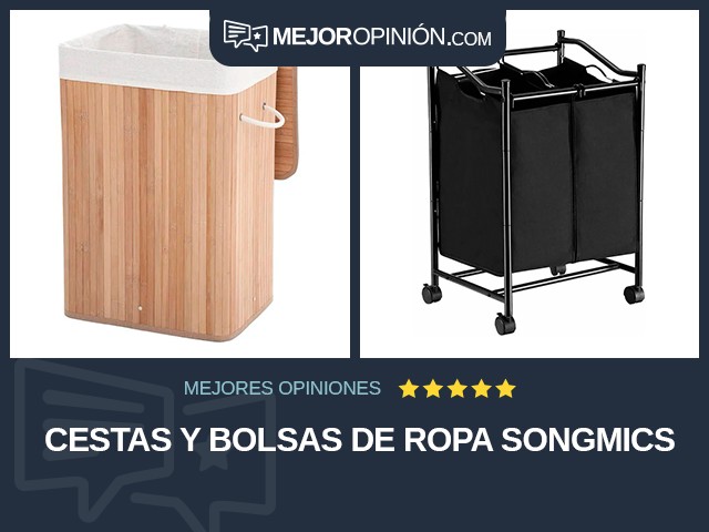 Cestas y bolsas de ropa Songmics