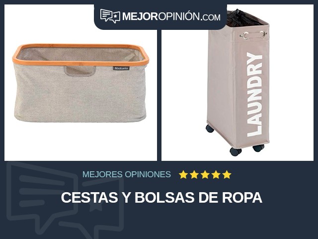 Cestas y bolsas de ropa