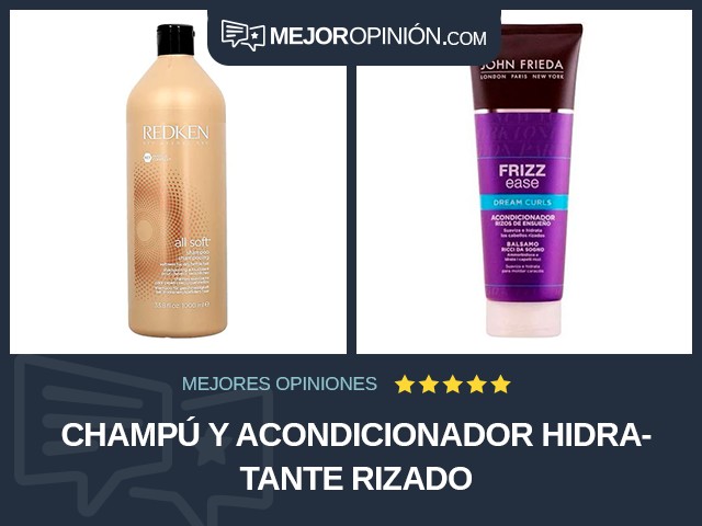 Champú y acondicionador Hidratante Rizado