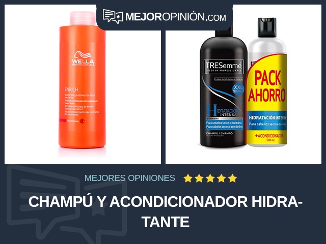 Champú y acondicionador Hidratante