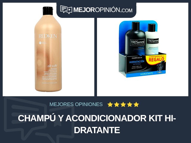 Champú y acondicionador Kit Hidratante