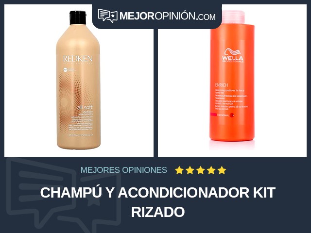 Champú y acondicionador Kit Rizado