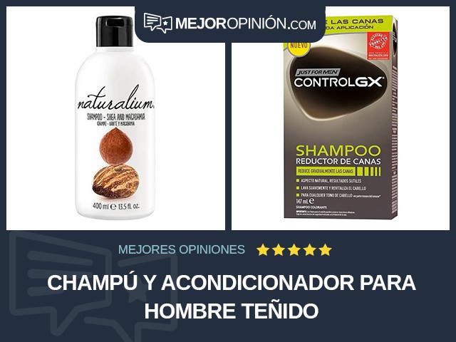 Champú y acondicionador Para hombre Teñido