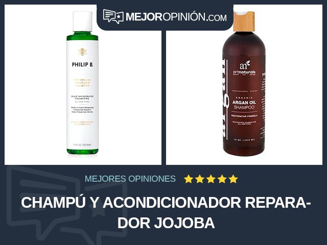 Champú y acondicionador Reparador Jojoba