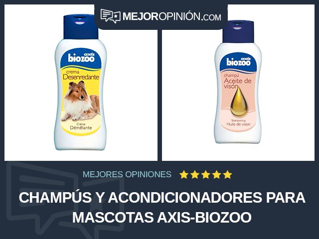 Champús y acondicionadores para mascotas Axis-Biozoo